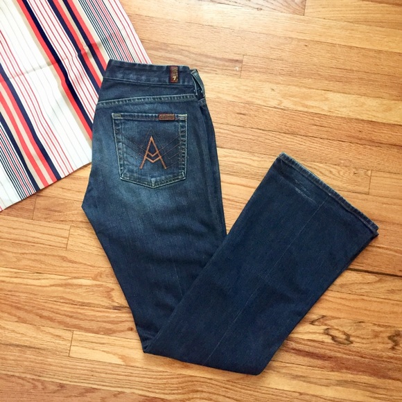 7 For All Mankind “A” Pocket Bootcut Jeans - Picture 4 of 10